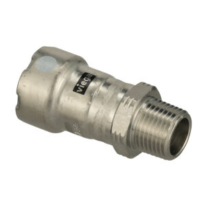 Viega MegaPress 316 FKM MPT Adapter - 1/2" x 1/2" (MPT) 6 103777XL