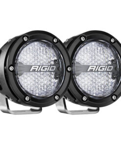 RIGID Industries 360-Series RGBW 4" Offroad Lamp Diffused Beam w/RGBW Backlight Pods - Set of 2