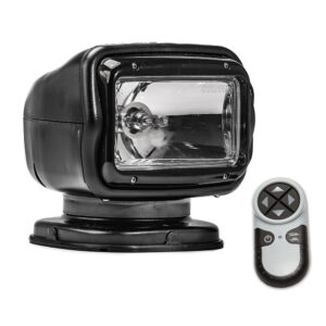 Golight Radioray GT Series Permanent Mount - Black Halogen - Wireless Handheld Remote 6 81235XL