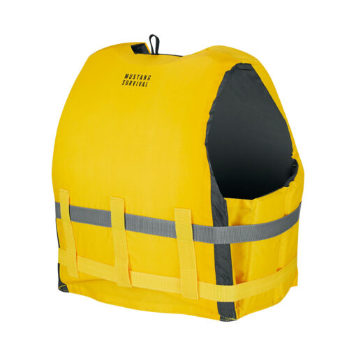 Mustang Livery Foam Vest - M/L - Yellow - Image 2