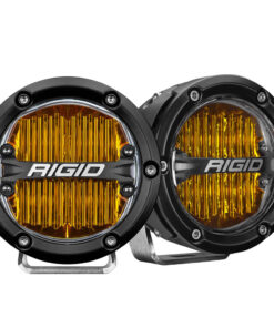 RIGID Industries 360-Series 4" LED SAE Fog Beam - Yellow - Set of 2