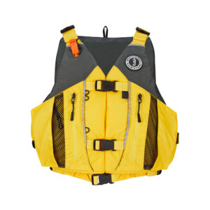 Mustang Solaris Foam Life Vest - XS/S - Yellow/Grey 6 107254XL