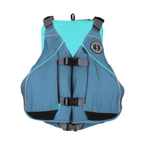 Mustang Women's Moxie Foam Life Vest - XL/XXL - Slate/Aqua 6 107262XL