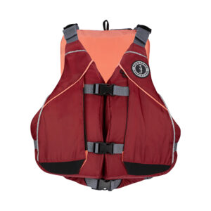 Mustang Women's Moxie Foam Life Vest - XL/XXL - Merlot/Coral 6 107265XL