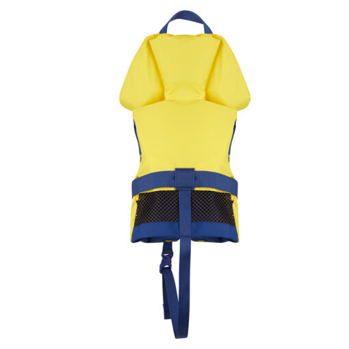 Mustang Lil' Legends Child Foam Vest - Yellow/Navy - Image 2