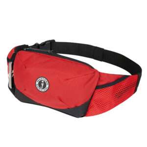 Mustang Essentialist Manual Inflatable Belt Pack - Red 8 101594XL