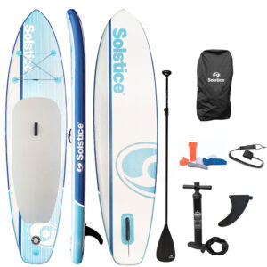 Solstice Watersports 10'6" Cruiser Inflatable Stand-Up Paddleboard Kit - Blue 4 104912XL