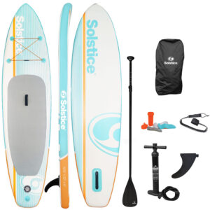Solstice Watersports 10'6" Cruiser Inflatable Stand-Up Paddleboard Kit - Orange 4 104913XL