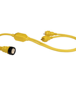 Marinco RY504-2-30 50A Female to 2-30A Male Reverse "Y" Cable