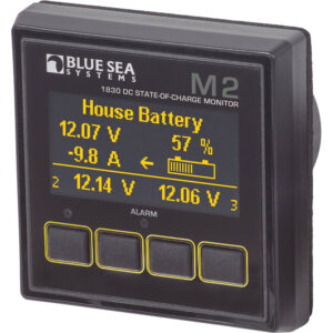 Blue Sea 1830 M2 DC SoC State of Charge Monitor 7 54762XL