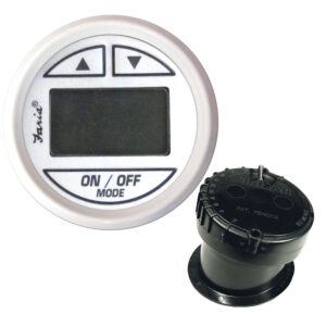 Faria Dress White 2" Depth Sounder w/In-Hull Transducer 6 80133XL