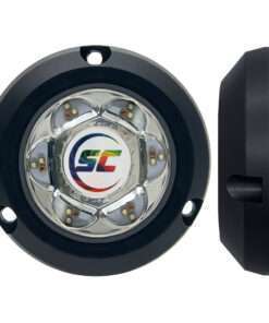 Shadow-Caster SC2 Series Polymer Composite Surface Mount Underwater Light - Full Color