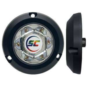 Shadow-Caster SC2 Series Polymer Composite Surface Mount Underwater Light - Full Color 6 102608XL