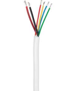 Ancor RGB + Speaker Cable - 18/4 +16/2 Round Jacket - 25' Spool Length