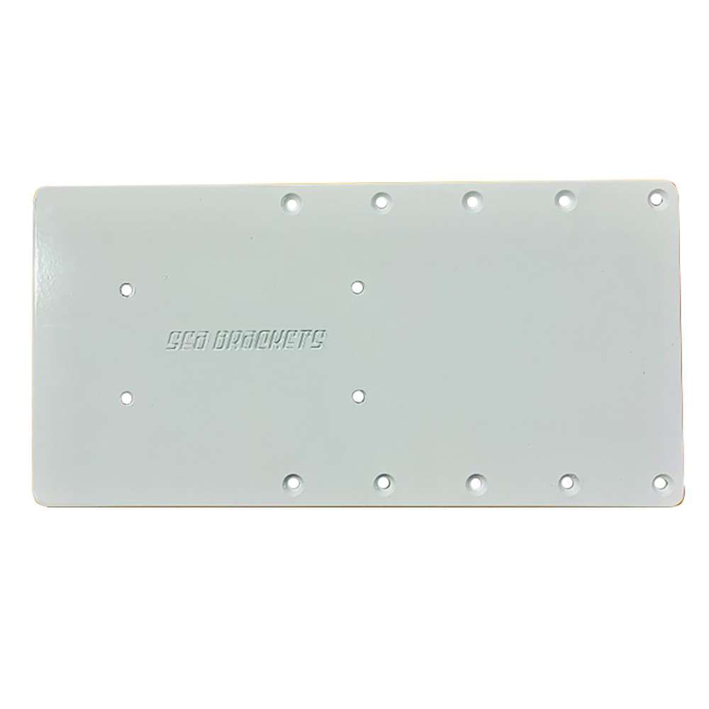 Sea Brackets 14" Straight Trolling Motor Plate f/Garmin's Kraken