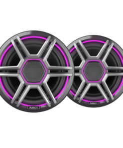 Fusion Apollo™ 7.7" LED Marine Speakers w/Sports Grey Grille