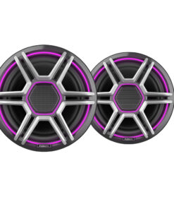 Fusion Apollo™ 8.8" LED Marine Speakers w/Sports Grey Grille