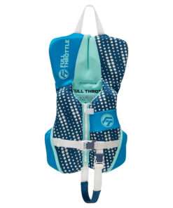 Full Throttle Infant Rapid-Dry Flex-Back Life Jacket - Aqua