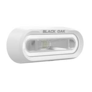 Black Oak Low Pro™ Off Road Spreader Light - Bracket Mount - White Housing - White LED 6 107127XL 1