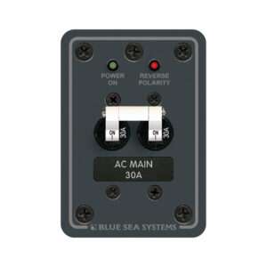 Blue Sea 8077 AC Main Only Toggle Circuit Breaker Panel 7 19053XL