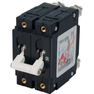 Blue Sea 7251 C-Series Double Pole Circuit Breaker - 50A 7 20593XL