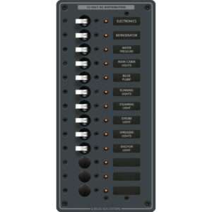 Blue Sea 8376 Panel DC 13 Position Vertical 6 20815XL