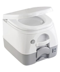 Dometic 974 Portable Toilet w/Mounting Brackets -2.6 Gallon - Grey