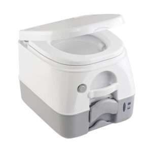 Dometic 974 Portable Toilet w/Mounting Brackets -2.6 Gallon - Grey 6 37723XL