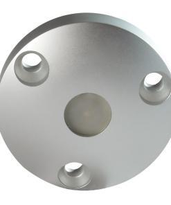 Lumitec High Intensity "Anywhere" Light - Brushed Housing - Blue Non-Dimming