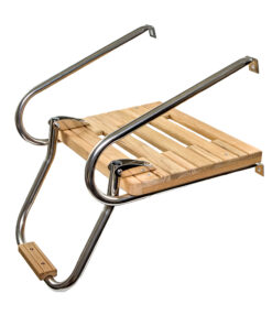 Whitecap Teak Swim Platform w/Ladder f/Inboard/Outboard Motors