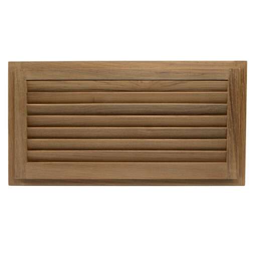 Whitecap Teak Louvered Insert - 9-3/8" x 18" x 3/4" - Image 2