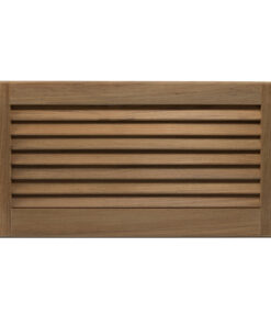 Whitecap Teak Louvered Insert - 9-3/8" x 18" x 3/4"