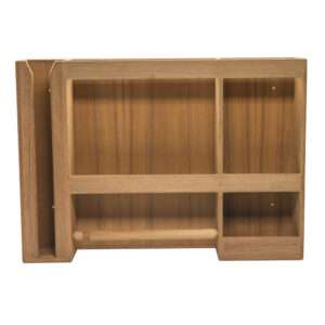 Whitecap Teak Dish/Cup/Paper Towel Rack 6 50688XL