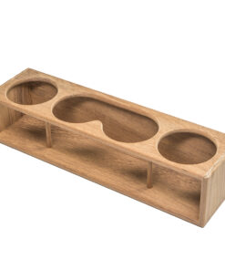Whitecap Teak Four Insulated Drink/Binocular Rack
