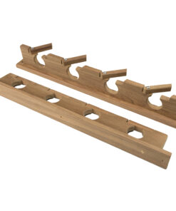 Whitecap Teak Lock-In Four-Rod Storage Rack