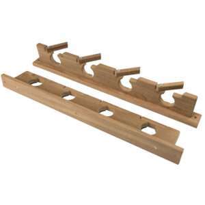 Whitecap Teak Lock-In Four-Rod Storage Rack 6 50794XL