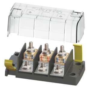 Blue Sea 5194 MRBF Surface Mount 3 Circuit Fuse Block - Independent Source 6 64352XL