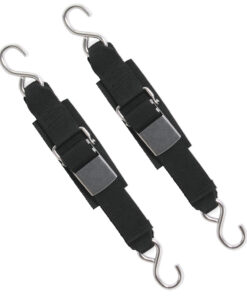 BoatBuckle Stainless Steel Kwik-Lok Transom Tie-Downs