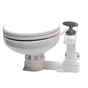 Johnson Pump AquaT Manual Marine Toilet - Super Compact 6 68745XL