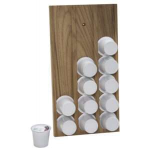 Whitecap Teak Brew Cup/K-Cup Holder 6 71032XL