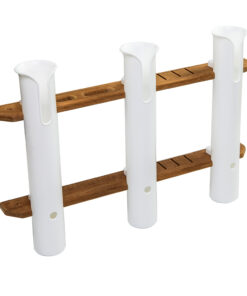 Whitecap Teak 3-Rod Tournament Storage Rack