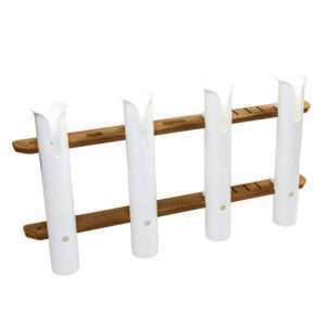 Whitecap Teak 4-Rod Tournament Storage Pack 6 71084XL