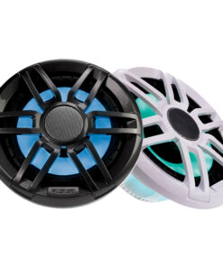 Fusion XS-FL77SPGW XS Series 7.7" Sports Marine Speakers w/RGB - Grey & White Grill Options