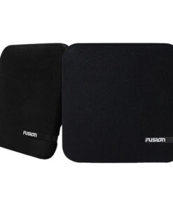 Fusion SM-F65CB SM Series 6.5" Shallow Mount Square Speakers - Black Cloth Grill - 100W
