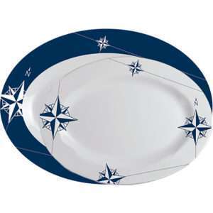 Marine Business Melamine Oval Serving Platters Set - NORTHWIND - Set of 2 8 89534XL
