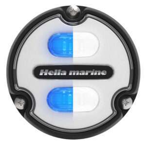 Hella Marine Apelo A1 Blue White Underwater Light - 1800 Lumens - Black Housing - White Lens 6 90162XL