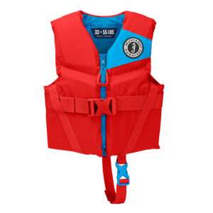 Mustang Child REV Foam Vest - Red - Child 7 93343XL
