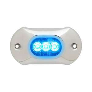 Attwood LightArmor HPX Underwater Light - 3 LED & Blue 6 98173XL