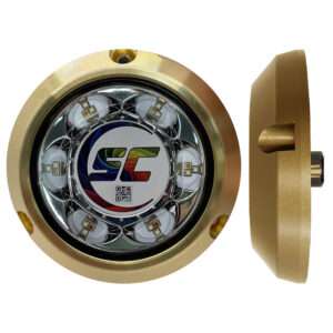 Shadow-Caster SC3 Series CC (Full Color Change) Bronze Surface Mount Underwater Light 6 98667XL