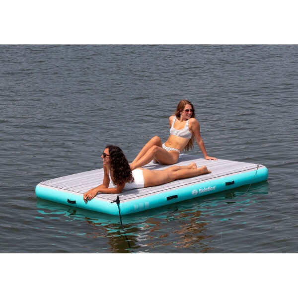 Solstice Watersports 8' x 5' Luxe Dock w/Traction Pad & Ladder - Image 2